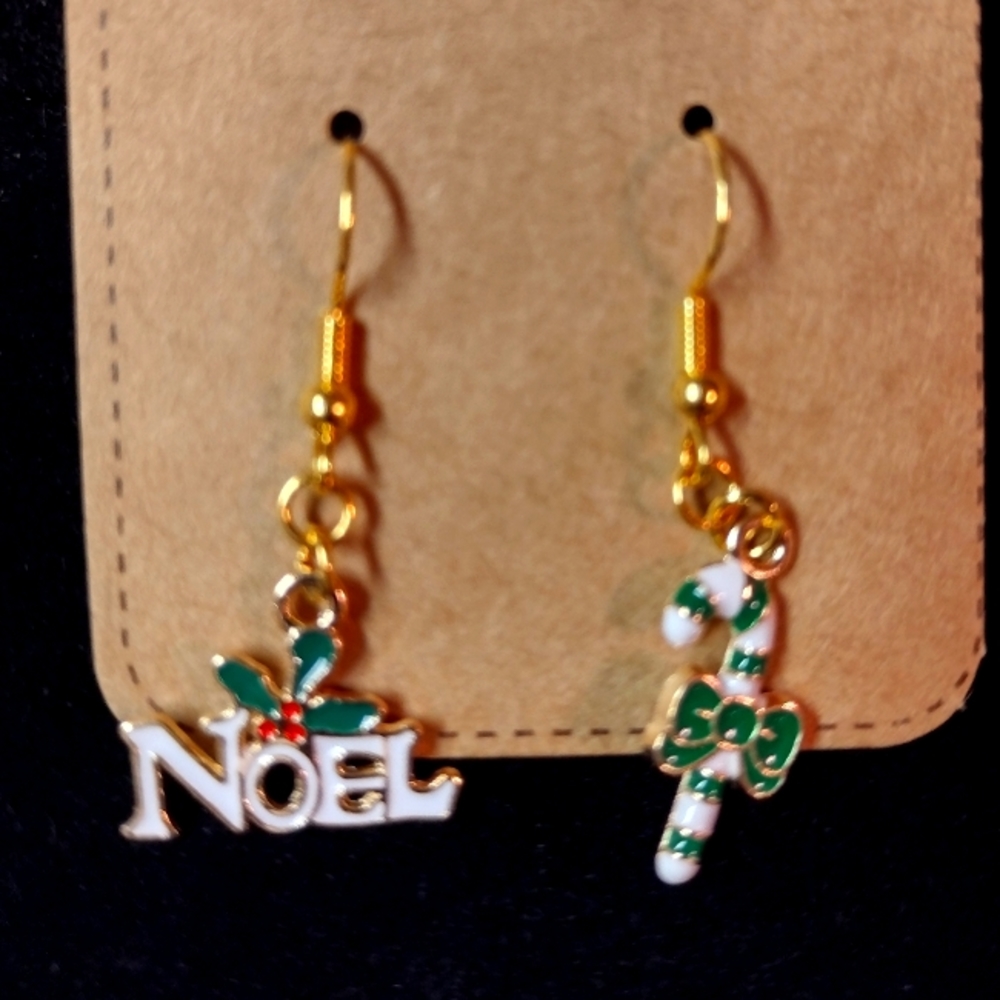 Hypoallergenic Christmas Earrings